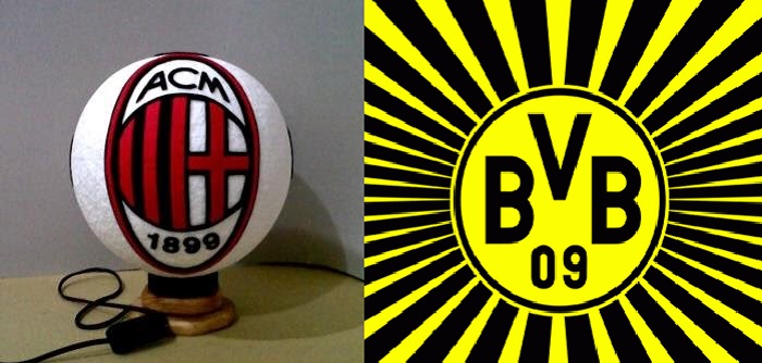 Dp Bbm AC Milan vs Borussia Dortmund Meme GIF Bergerak Terbaru ICC Musim Ini