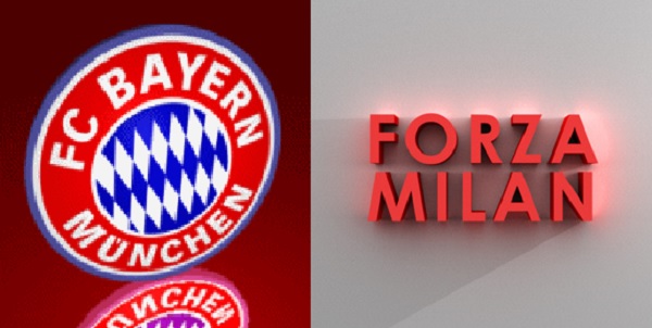 Dp Bbm Bayern Muenchen vs AC Milan Meme GIF Bergerak Terbaru ICC Musim Ini