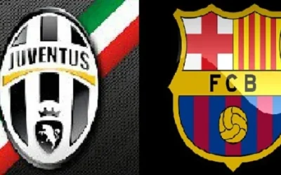 Dp Bbm Juventus vs Barcelona Meme GIF Bergerak Terbaru ICC Musim Ini