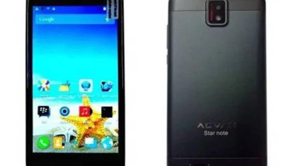 Harga ADVAN Star Note S5L Baru Bekas September 2026, Spesifikasi Kamera Utama 8MP Ram 1GB