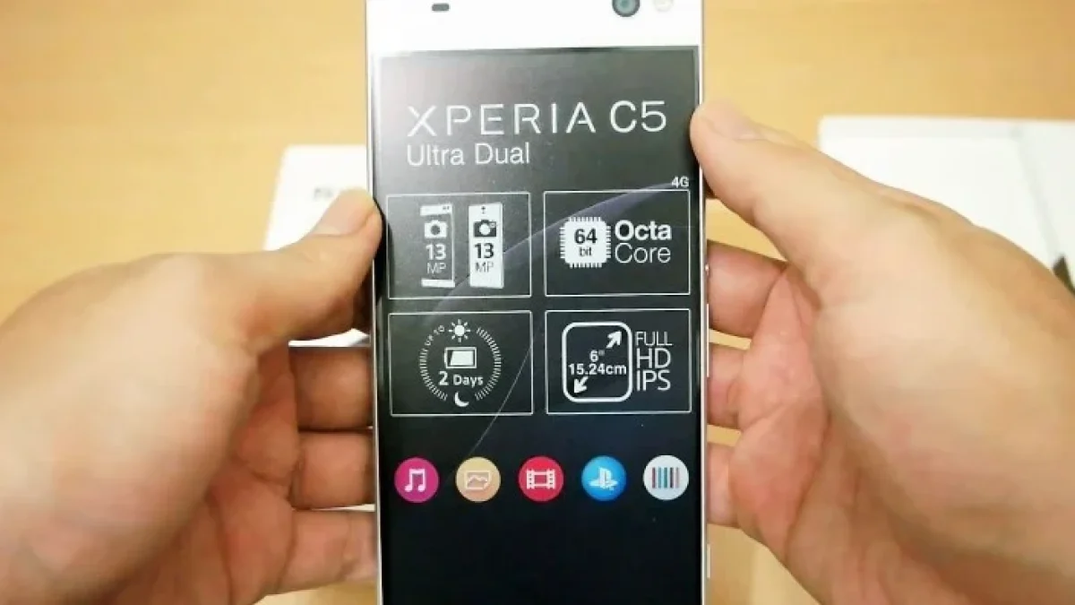 HARGA XPERIA C5 ULTRA DUAL Terbaru Juni 2026, Spesifikasi Smartphone Sony Kamera Selfy 13 MP Ram 2GB