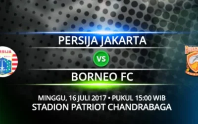Jadwal Siaran Langsung Persija vs Borneo FC, Live Streaming Liga 1 Gojek Traveloka Pekan 15 dan Link Nonton Online Dengan Hp