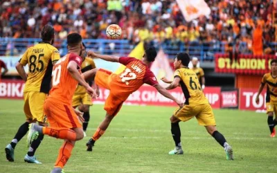 Live Score Borneo FC vs Mitra Kukar, Skor 1-0 FT Liga 1 Gojek Traveloka (11/7/17)