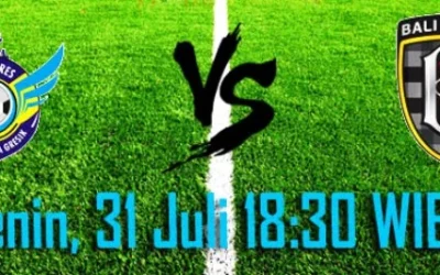Live Score Persegres vs Bali United, Skor 1 – 3 FT Liga 1 Gojek Traveloka Pekan 17 Live di TvOne
