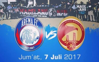 Live Streaming Arema FC Vs Sriwijaya FC, Siaran Langsung Liga 1 Gojek Traveloka Pekan 13 Live di TVone