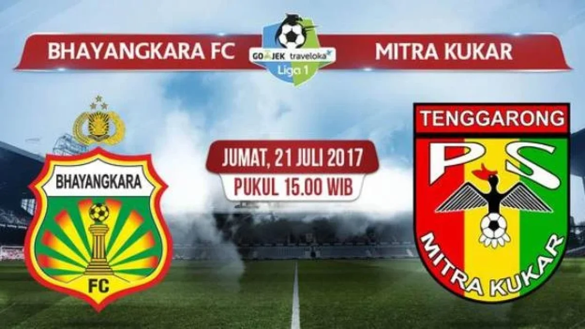 Live Streaming Bhayangkara FC Vs Mitra Kukar, Jadwal Siaran Langsung Liga 1 Gojek Traveloka Pekan 16 Live di TVone