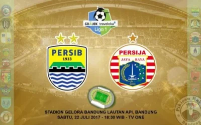 Live Streaming Persib Vs Persija Jakarta, Siaran Langsung Liga 1 Gojek Traveloka Pekan 16 Live di TVone