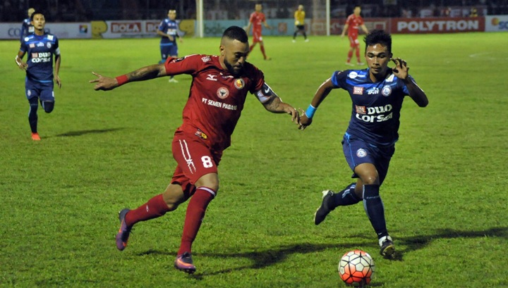 Prediksi Semen Padang Vs Arema FC, Jadwal Siaran Langsung Liga 1 Gojek Traveloka Pekan 16 Live TVOne