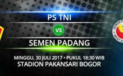 Prediksi Skor PS TNI vs Semen Padang, Jadwal Liga 1 Gojek Traveloka Pekan 17 (30 Juli 2017) Live Di Tvone