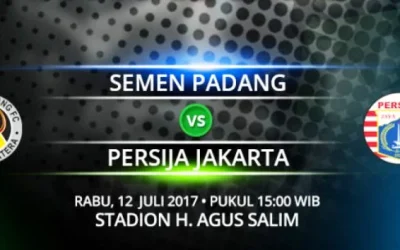 Prediksi Skor Semen Padang vs Persija, Jadwal Liga 1 Gojek Traveloka Pekan 14 (12 Juli 2017)