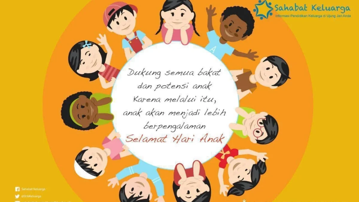 Kumpulan DP BBM Hari Anak Nasional Terbaru: Meme Hari Anak Nasional Lucu Dan Mengharu Biru