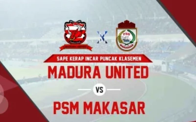 Prediksi Skor Madura United FC vs PSM Makasar, Jadwal Liga 1 Gojek Traveloka Pekan 17 (29 Juli 2017) Live Di Tvone