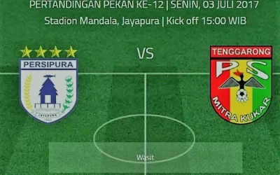Prediksi Susunan Pemain Persipura Vs Mitra Kukar, Jadwal Liga 1 Gojek Traveloka Pekan 12 (3/7/17)