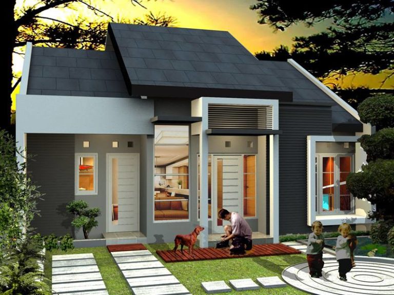 10 Desain Bentuk Muka Rumah Minimalis 1 Lantai Paling Dicari