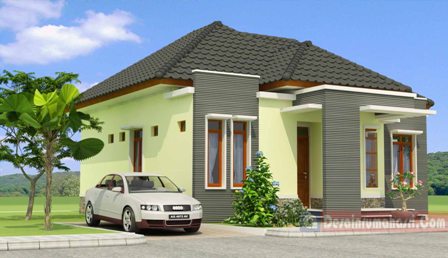 Bentuk Muka Rumah Minimalis 1 Lantai Terbaru