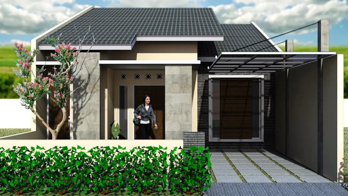 Bentuk Muka Rumah Minimalis 1 Lantai Unik Terbaru 2022, Bergaya Simple dan Modern