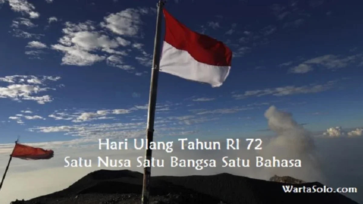 Caption Meme HUT RI 72 Terbaru 2017: Logo Dp Bbm Dirgahayu Kemerdekaan Indonesia yang Menyentuh, Lucu, Gokil, Semangat, Inspiratif, dan Bermakna