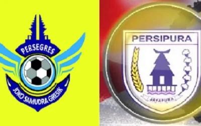 DP BBM Persegres Gresik United vs PERSIPURA Jayapura Gojek Traveloka Liga 1 Musim 2017 Meme GIF Bergerak Terbaru