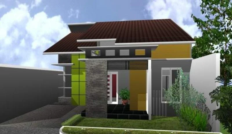 Desain Rumah Minimalis Sederhana 3 Kamar, Gambar Denah Terpopuler 2017