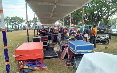 Kemeriahan HUT APSI Ke-4 2017: Foto-Foto Kontes Sound System Di Lapangan Jati Kab. Karanganyar (29-30/8/17)