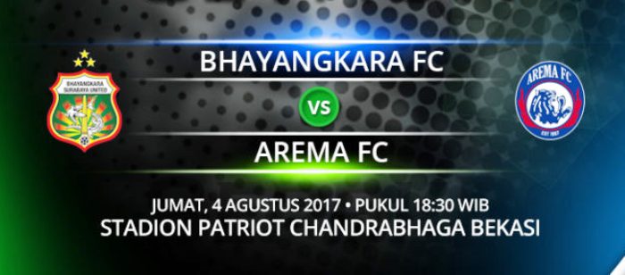 Jadwal Siaran Langsung BFC vs Arema FC, Live Streaming Liga 1 Gojek Traveloka Pekan 18 dan Link Nonton Bola Online Dengan Hp