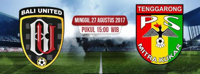 Live Score Bali United FC vs Mitra Kukar hari ini