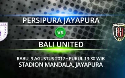 Live Score Persipura vs Bali United, Skor 3- 1 FT Liga 1 Gojek Traveloka Pekan 18 (9 Agustus 2017)