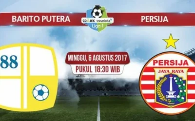 Live Streaming Barito Putera Vs Persija, Siaran Langsung Liga 1 Gojek Traveloka Pekan 18 Live di TVone
