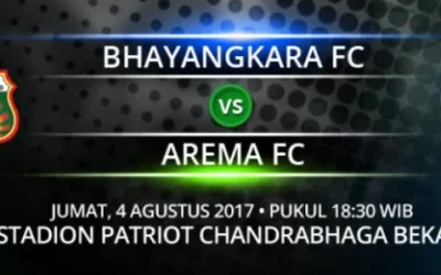 Live Streaming Bhayangkara FC Vs Arema FC , Siaran Langsung Liga 1 Gojek Traveloka Pekan 18 Live di TVone