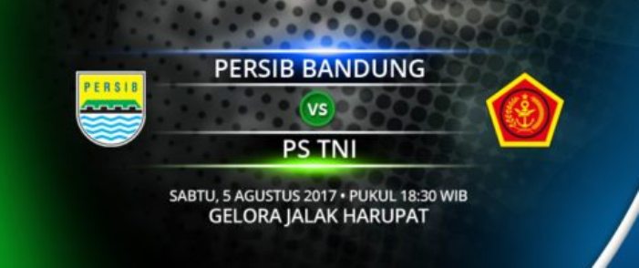 Live Streaming Persib Vs PS TNI , Siaran Langsung Liga 1 Gojek Traveloka Pekan 18 Live di TVone