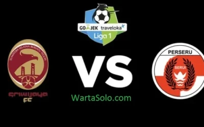 Live Streaming Sriwijaya FC Vs Perseru Serui, Siaran Langsung Liga 1 Gojek Traveloka Pekan 17 Live di TVone