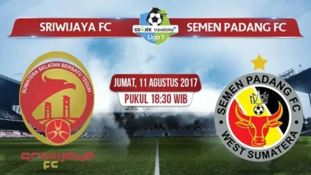 Live Streaming Sriwijaya FC Vs Semen Padang, Jadwal Siaran Langsung Liga 1 Gojek Traveloka Pekan 19 di TVOne