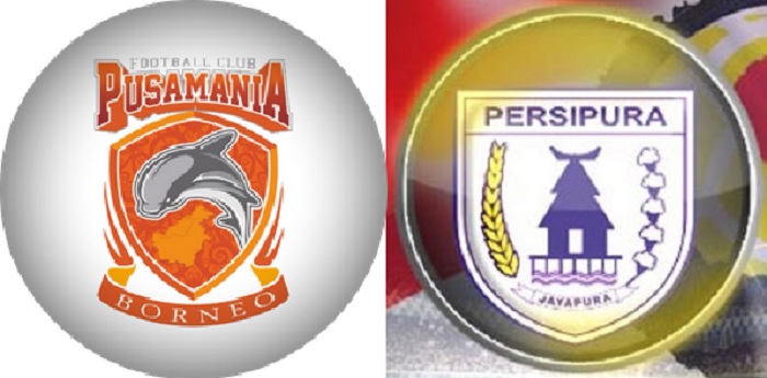 Logo DP BBM Borneo FC vs PERSIPURA Jayapura wartasolo.com
