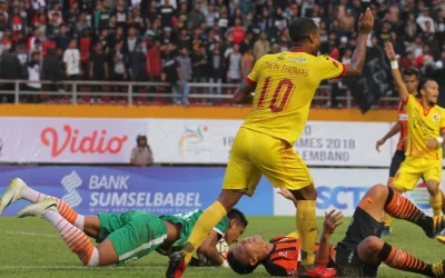 Prediksi Sriwijaya FC VS Perseru Serui, Jadwal Siaran Langsung Liga 1 Gojek Traveloka Pekan 17 Live TVOne