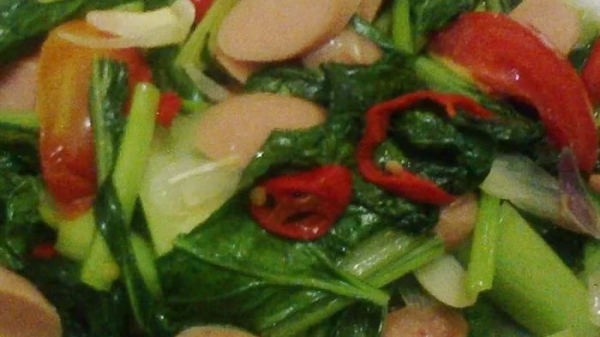 Cara Membuat Tumis sawi Spesial, Mudah Banyak Manfaat