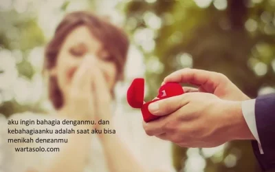 Kata-kata Rayuan Untuk Ngajak Pacar Menikah Versi Romantis Banget