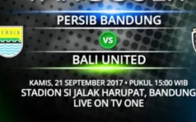 PREDIKSI Persib vs Bali United Hari Ini, Jadwal Liga 1 Gojek Traveloka Pekan 25 (21/9/17) Live Di Tvone