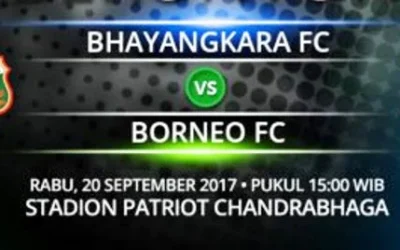 Prediksi Skor BFC vs Borneo FC, Jadwal Liga 1 Gojek Traveloka Pekan 25 (20/9/17) Live Di TvOne