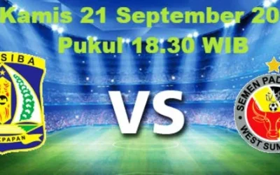 Prediksi Skor Persiba vs Semen Padang, Jadwal Liga 1 Gojek Traveloka Pekan 25 (21/9/17)