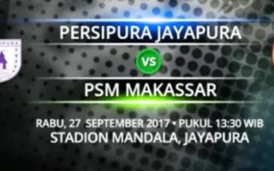 Prediksi Skor Persipura vs PSM, Jadwal Liga 1 Gojek Traveloka Pekan 26 (27/9/17)