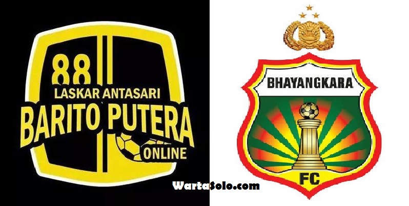 DP BBM Barito Putera vs Bhayangkara FC Caption Animasi GIF Bergerak Gokil, Gambar Meme Terbaru Gojek Traveloka Liga 1