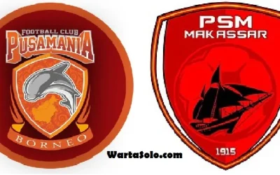 DP BBM Borneo FC vs PSM Makassar: Gambar Animasi GIF Bergerak Gokil, Caption Meme Terbaru Gojek Traveloka Liga 1