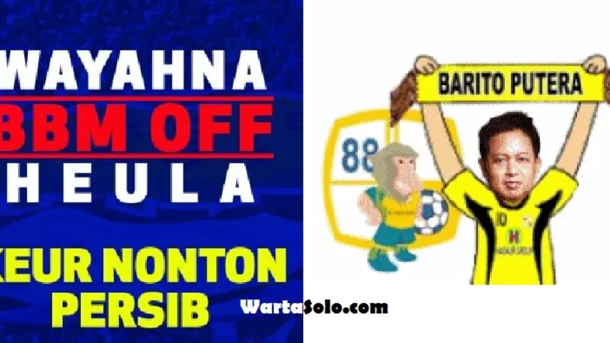 DP BBM PERSIB Bandung vs Barito Putera: Gambar Meme Terbaru, Caption Animasi GIF Bergerak Gokil Gojek Traveloka Liga 1