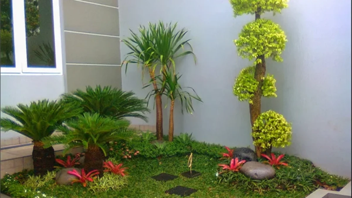 Desain Taman Simpel dan Minimalis Cocok Untuk Hunian Anda
