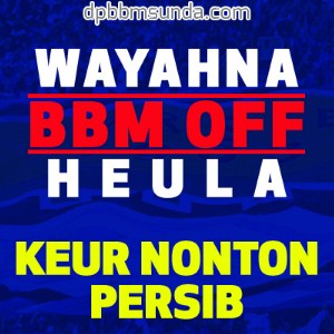 Gambar Unik Logo Dp Bbm PERSIB Bandung vs Madura United wartasolo.com