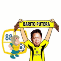 Unik Logo PERSIB Bandung vs Barito Putera wartasolo.com Gif Lucu