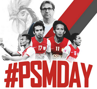 Unik Logo PSM Makassar vs Semen Padang FC wartasolo.com Gif Lucu