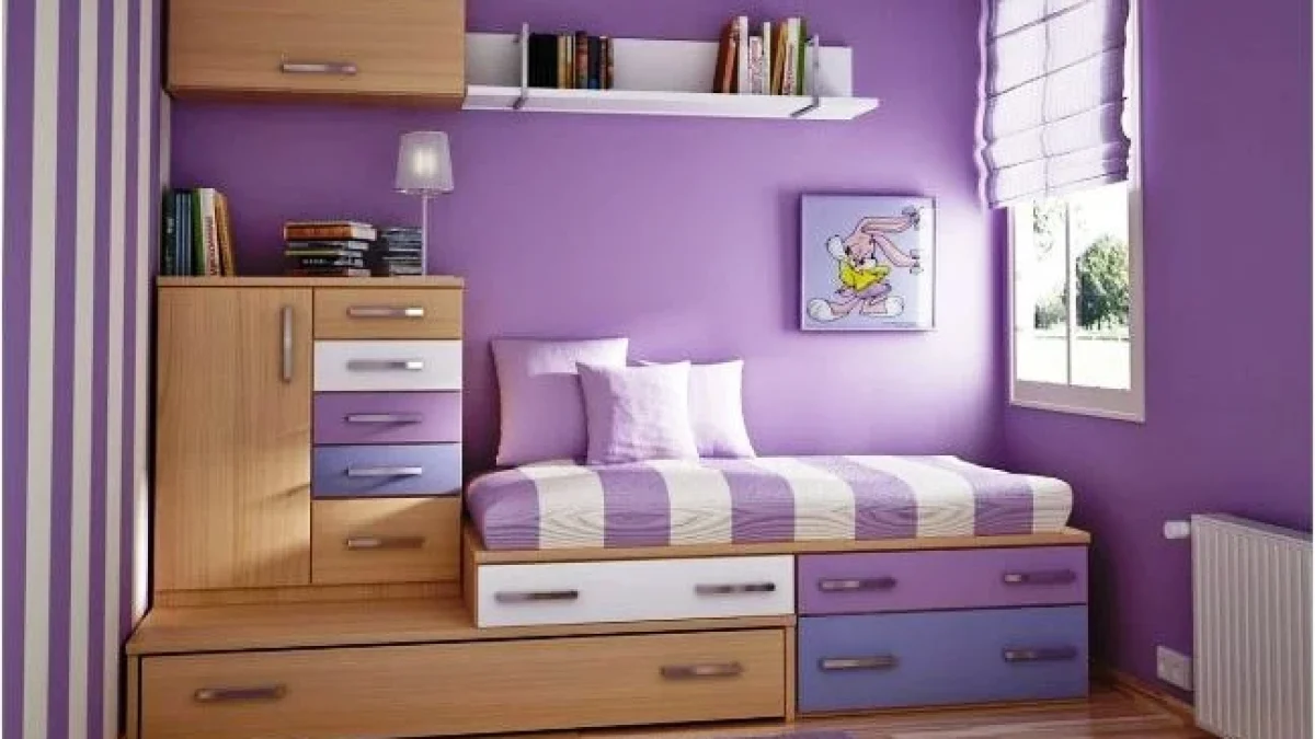 Desain Kamar Tidur Minimalis Ukuran Sempit Buat Anak