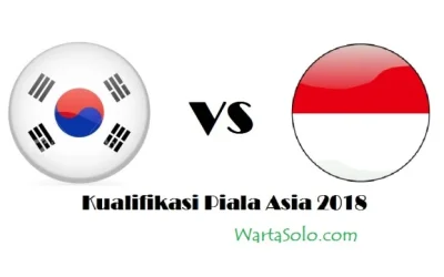 Live Streaming Korea Selatan Vs Indonesia U-19, Jadwal Siaran Langsung Kualifikasi Piala Asia 2018 Live SCTV