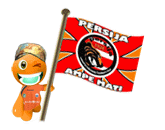 Logo Caption DP BBM Bhayangkara FC vs PERSIJA Jakarta Terbaru GIF Animasi Bergerak